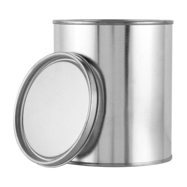 1117RL - ROUND LITER METAL CAN W/LID