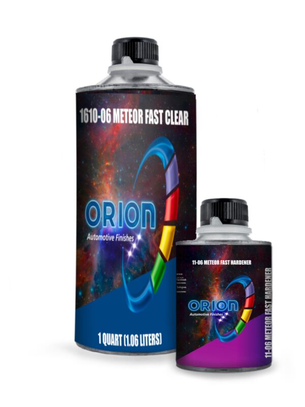 METEOR FAST PANEL CLEAR 1610-06 - QUART KIT